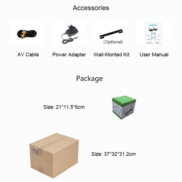 Measy AV530-2 Trasmettitore audio/video wireless 5,8 GHz