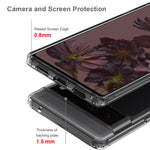 TPU antigraffio + custodia protettiva in acrilico, For Google Pixel 7 Pro, For Google Pixel 7