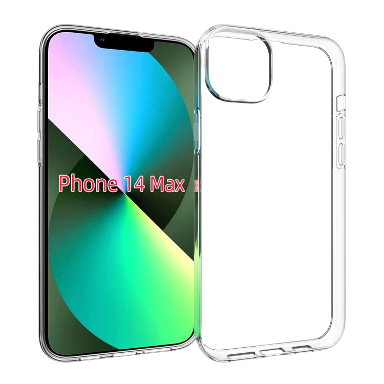 Custodia per telefono in TPU trasparente, For iPhone 14 Plus
