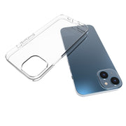 Custodia per telefono in TPU trasparente, For iPhone 14 Plus