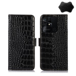 Custodia per telefono in pelle di vacchetta di coccodrillo, For Xiaomi Redmi 10C / 10 India, For Xiaomi Redmi K40S, For Xiaomi Redmi K50 / K50 Pro, For Xiaomi Redmi K50 Gaming, For Xiaomi Redmi Note 11 4G/11S 4G Global                                  ...