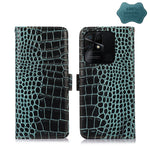 Custodia per telefono in pelle di vacchetta di coccodrillo, For Xiaomi Redmi 10C / 10 India, For Xiaomi Redmi K40S, For Xiaomi Redmi K50 / K50 Pro, For Xiaomi Redmi K50 Gaming, For Xiaomi Redmi Note 11 4G/11S 4G Global                                  ...