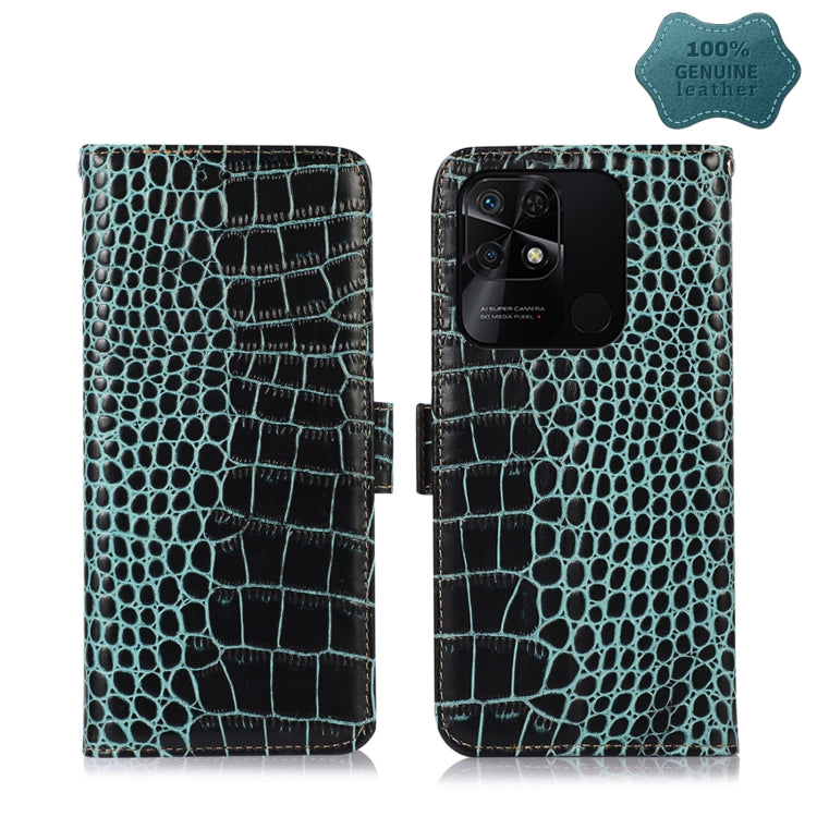 Custodia per telefono in pelle di vacchetta di coccodrillo, For Xiaomi Redmi 10C / 10 India, For Xiaomi Redmi K40S, For Xiaomi Redmi K50 / K50 Pro, For Xiaomi Redmi K50 Gaming, For Xiaomi Redmi Note 11 4G/11S 4G Global                                  ...