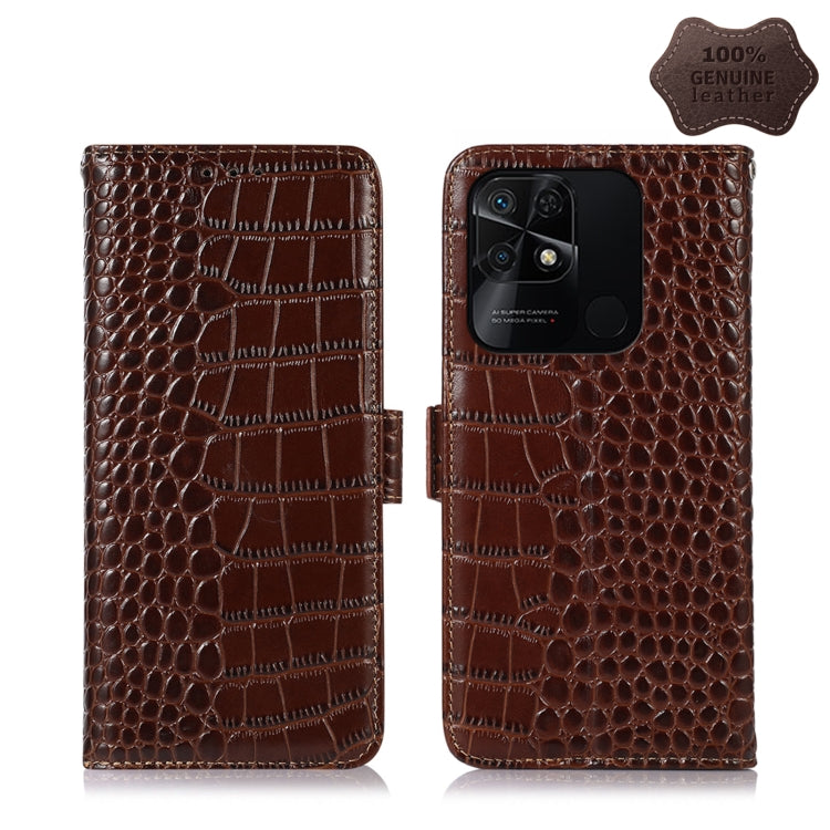 Custodia per telefono in pelle di vacchetta di coccodrillo, For Xiaomi Redmi 10C / 10 India, For Xiaomi Redmi K40S, For Xiaomi Redmi K50 / K50 Pro, For Xiaomi Redmi K50 Gaming, For Xiaomi Redmi Note 11 4G/11S 4G Global                                  ...