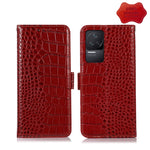 Custodia per telefono in pelle di vacchetta di coccodrillo, For Xiaomi Redmi 10C / 10 India, For Xiaomi Redmi K40S, For Xiaomi Redmi K50 / K50 Pro, For Xiaomi Redmi K50 Gaming, For Xiaomi Redmi Note 11 4G/11S 4G Global                                  ...