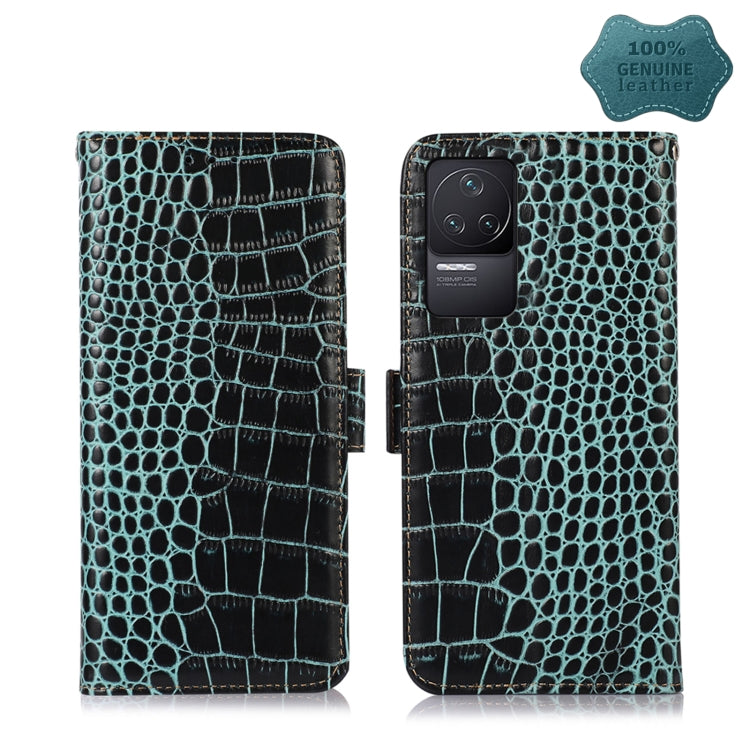 Custodia per telefono in pelle di vacchetta di coccodrillo, For Xiaomi Redmi 10C / 10 India, For Xiaomi Redmi K40S, For Xiaomi Redmi K50 / K50 Pro, For Xiaomi Redmi K50 Gaming, For Xiaomi Redmi Note 11 4G/11S 4G Global                                  ...