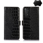 Custodia per telefono in pelle di vacchetta di coccodrillo, For Xiaomi Redmi 10C / 10 India, For Xiaomi Redmi K40S, For Xiaomi Redmi K50 / K50 Pro, For Xiaomi Redmi K50 Gaming, For Xiaomi Redmi Note 11 4G/11S 4G Global                                  ...