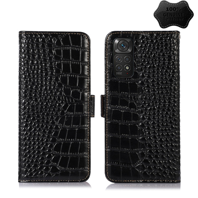 Custodia per telefono in pelle di vacchetta di coccodrillo, For Xiaomi Redmi 10C / 10 India, For Xiaomi Redmi K40S, For Xiaomi Redmi K50 / K50 Pro, For Xiaomi Redmi K50 Gaming, For Xiaomi Redmi Note 11 4G/11S 4G Global                                  ...