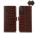 Custodia per telefono in pelle di vacchetta di coccodrillo, For Xiaomi Redmi 10C / 10 India, For Xiaomi Redmi K40S, For Xiaomi Redmi K50 / K50 Pro, For Xiaomi Redmi K50 Gaming, For Xiaomi Redmi Note 11 4G/11S 4G Global                                  ...