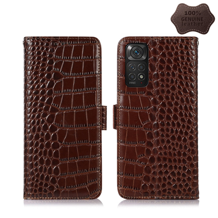 Custodia per telefono in pelle di vacchetta di coccodrillo, For Xiaomi Redmi 10C / 10 India, For Xiaomi Redmi K40S, For Xiaomi Redmi K50 / K50 Pro, For Xiaomi Redmi K50 Gaming, For Xiaomi Redmi Note 11 4G/11S 4G Global                                  ...