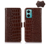 Custodia per telefono in pelle di vacchetta di coccodrillo, For Xiaomi Redmi Note 11E / 10 5G, For Xiaomi Poco M4 Pro 4G, For Xiaomi Poco X4 Pro 5G