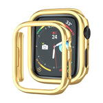 Custodia protettiva per orologio cavo elettrolitico per PC, For Apple Watch Series 9 / 8 / 7 41mm, For Apple Watch Series 9 / 8 / 7 45mm