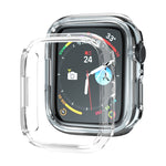 Custodia protettiva per orologio cavo elettrolitico per PC, For Apple Watch Series 9 / 8 / 7 41mm, For Apple Watch Series 9 / 8 / 7 45mm