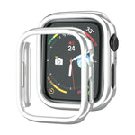 Custodia protettiva per orologio cavo elettrolitico per PC, For Apple Watch Series 9 / 8 / 7 41mm, For Apple Watch Series 9 / 8 / 7 45mm