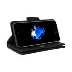 Custodia portafoglio in pelle a tre pieghe per iPhone 7/8/SE 2020