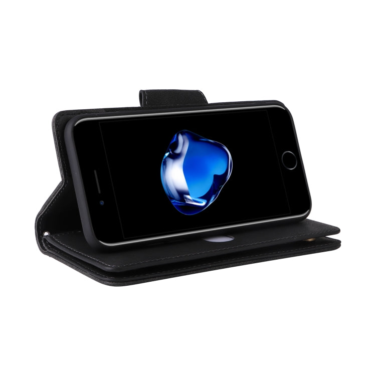 Custodia portafoglio in pelle a tre pieghe per iPhone 7/8/SE 2020