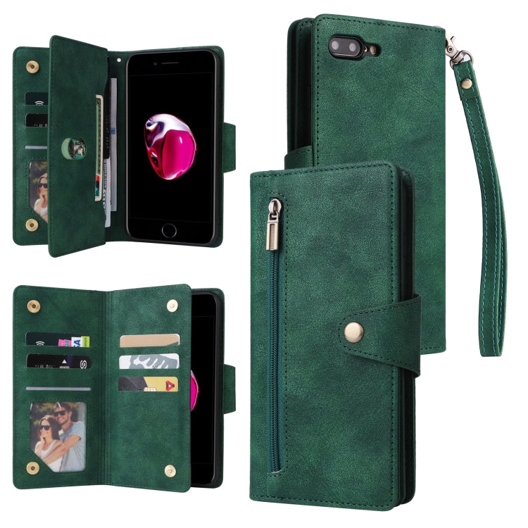 Custodia portafoglio in pelle a tre pieghe per iPhone 7/8/SE 2020