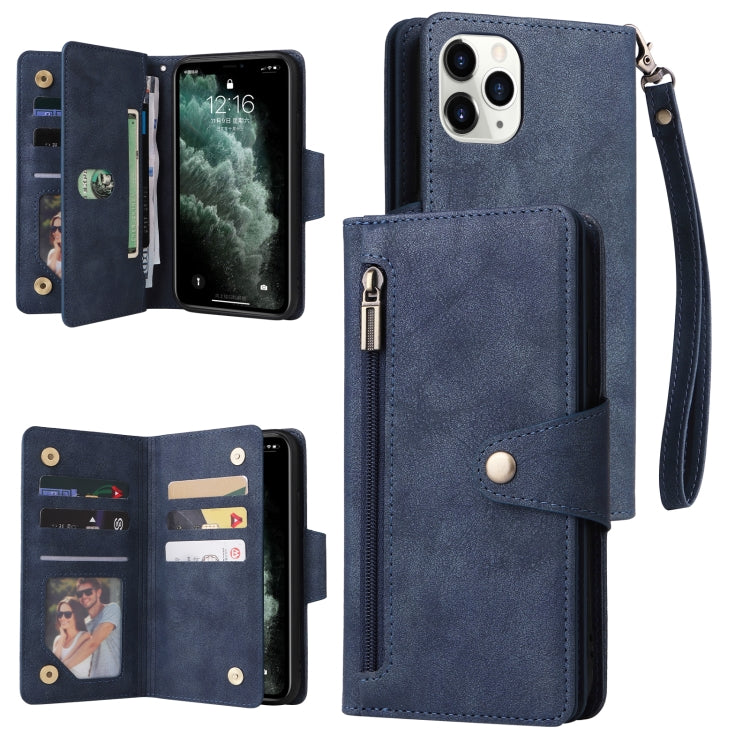Custodia portafoglio in pelle a tre pieghe per iPhone 7/8/SE 2020