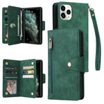 Custodia portafoglio in pelle a tre pieghe per iPhone 7/8/SE 2020
