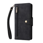 Custodia portafoglio in pelle 9 carte per iPhone 13 Pro Max