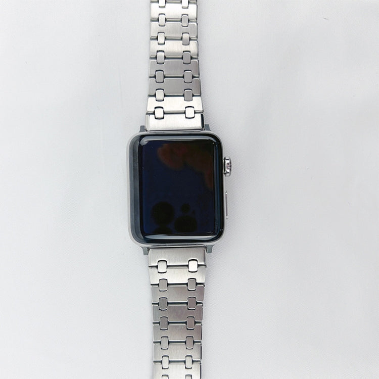 Cinturino in metallo Oak Three Strains per Apple Watch Series, 7 41mm / 6&SE&5&4 40mm / 3&2&1 38mm, 7 45mm / 6&SE&5&4 44mm / 3&2&1 42mm