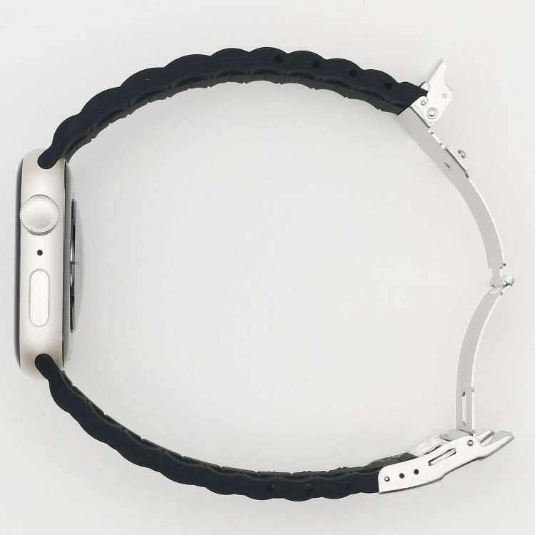 Cinturino a tre perline per Apple Watch Series, 7 41mm / 6&SE&5&4 40mm / 3&2&1 38mm, 7 45mm / 6&SE&5&4 44mm / 3&2&1 42mm