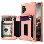 Custodia per cellulare posteriore in PU con cerniera, For Samsung Galaxy S20, For Samsung Galaxy S20+, For Samsung Galaxy S20 Ultra, For Samsung Galaxy Note10, For Samsung Galaxy Note10+