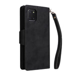 Rivetto Fibbia 9 carte Custodia per telefono in pelle a tre pieghe, For Samsung Galaxy Note10 Lite, For Samsung Galaxy Note10+, For Samsung Galaxy Note20 Ultra, For Samsung Galaxy S8