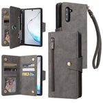 Rivetto Fibbia 9 carte Custodia per telefono in pelle a tre pieghe, For Samsung Galaxy A72, For Samsung Galaxy A82, For Samsung Galaxy Note9, For Samsung Galaxy Note10
