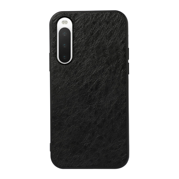 Custodia per telefono in pelle antiurto con texture Crazy Horse, For Sony Xperia 10 IV, For Sony Xperia Ace III