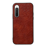 Custodia per telefono in pelle antiurto con texture Crazy Horse, For Sony Xperia 10 IV, For Sony Xperia Ace III