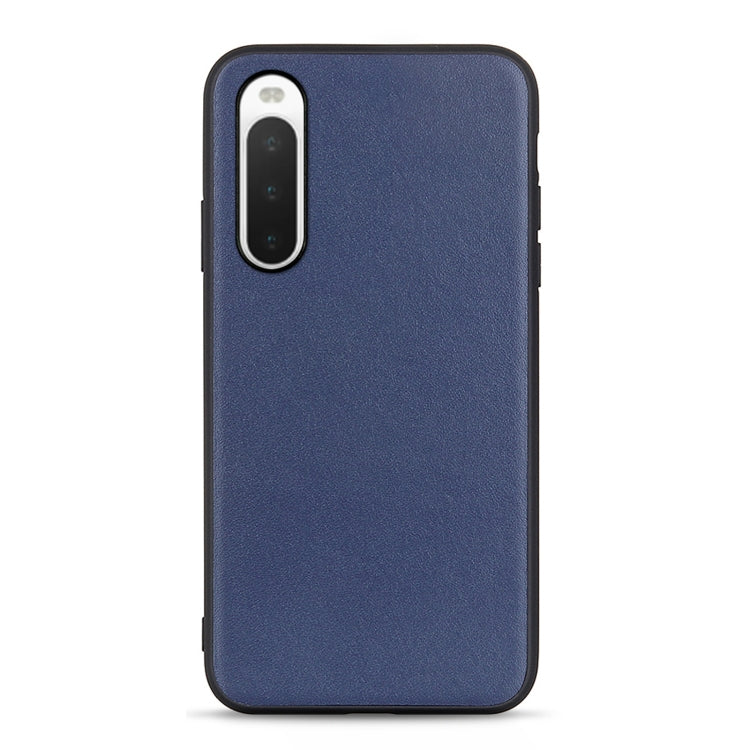 Custodia per telefono in pelle con trama di pecora, For Sony Xperia 10 IV, For Sony Xperia Ace III