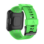 Cinturino in silicone con fibbia nera per Garmin Forerunner 35