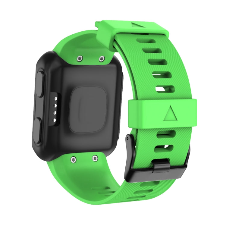 Cinturino in silicone con fibbia nera per Garmin Forerunner 35
