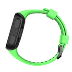 Cinturino in silicone con fibbia nera per Garmin Forerunner 35