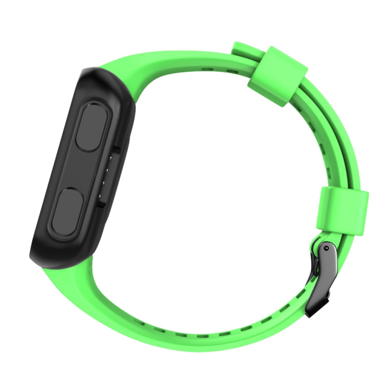 Cinturino in silicone con fibbia nera per Garmin Forerunner 35
