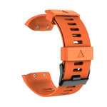 Cinturino in silicone con fibbia nera per Garmin Forerunner 35