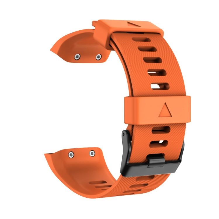 Cinturino in silicone con fibbia nera per Garmin Forerunner 35