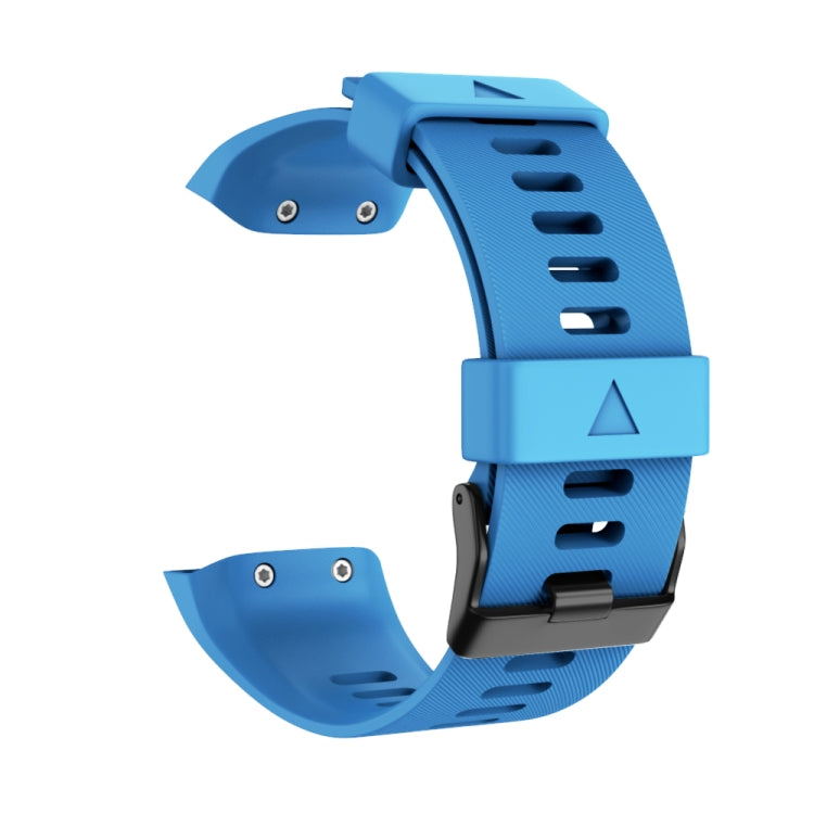 Cinturino in silicone con fibbia nera per Garmin Forerunner 35