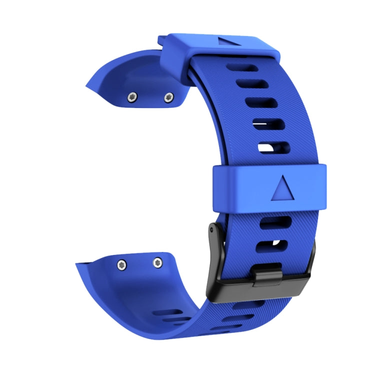 Cinturino in silicone con fibbia nera per Garmin Forerunner 35