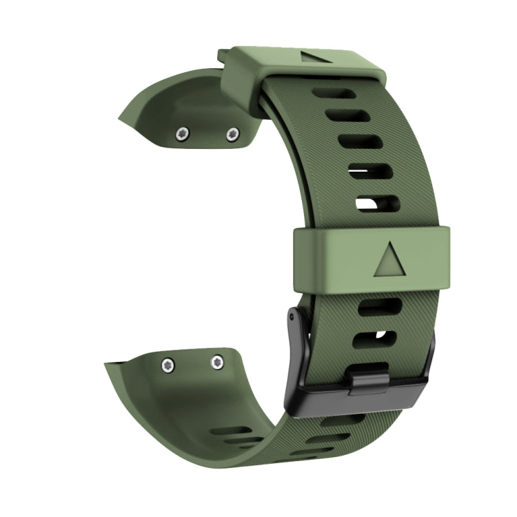 Cinturino in silicone con fibbia nera per Garmin Forerunner 35