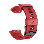 Cinturino in silicone con fibbia nera per Garmin Forerunner 35