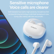 Lenovo LP1Pro Half In-Ear HD Call Wireless Bluetooth TWS Auricolare sportivo, LP1Pro