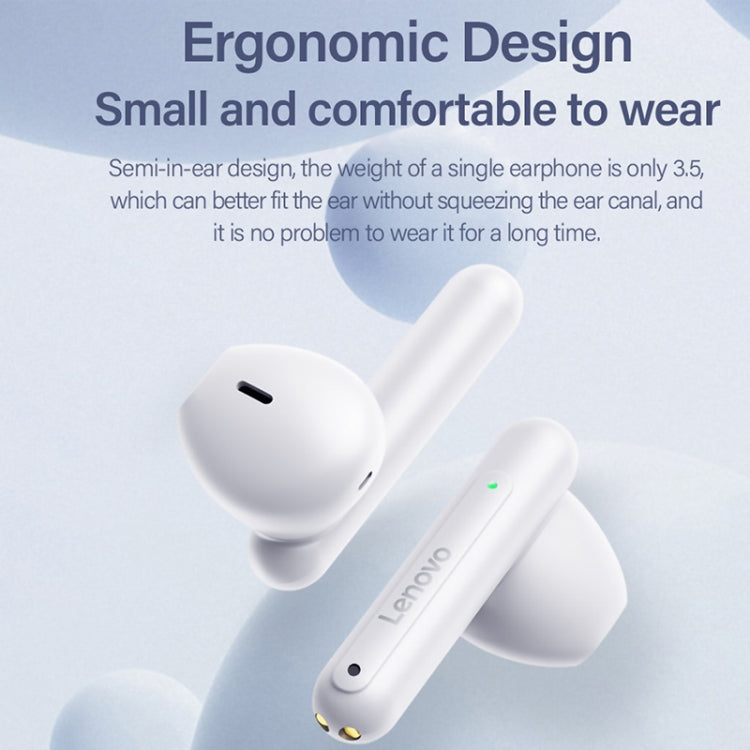 Lenovo LP1Pro Half In-Ear HD Call Wireless Bluetooth TWS Auricolare sportivo, LP1Pro