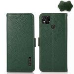 KHAZNEH Custodia per telefono RFID in vera pelle Litchi magnetica laterale, For Xiaomi Redmi 10A, For Sony Xperia Ace III, For Kyocera Android One S9, For Samsung Galaxy F23 / M23