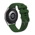 Cinturino per orologio in silicone con fibbia tonale butterata per orologio Huawei / orologio Samsung Galaxy, 20mm, 22mm