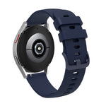 Cinturino per orologio in silicone con fibbia tonale butterata per orologio Huawei / orologio Samsung Galaxy, 20mm, 22mm