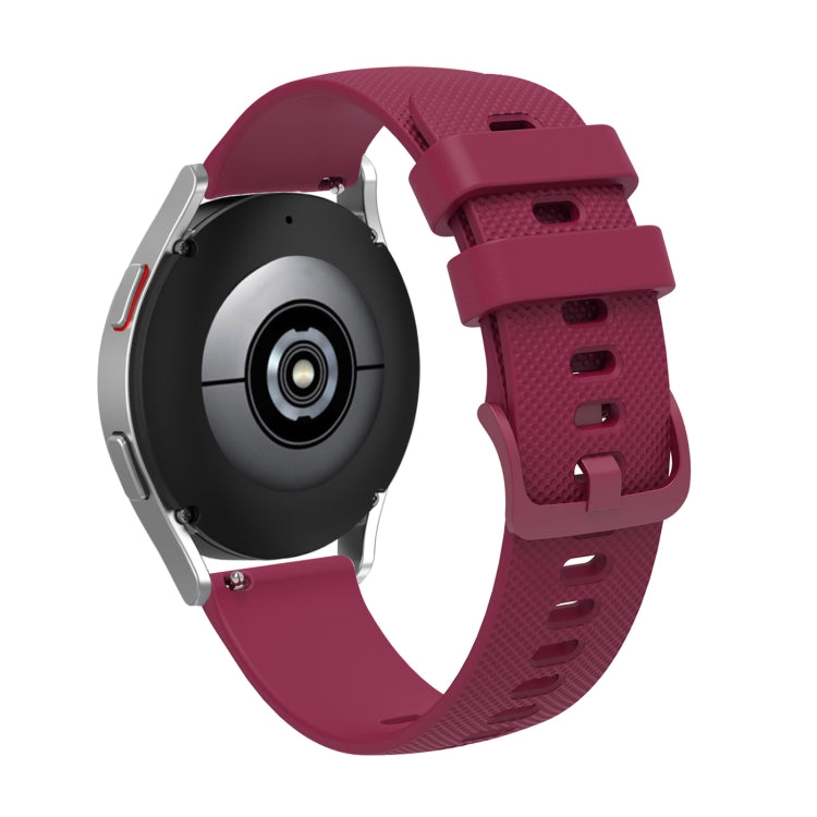 Cinturino per orologio in silicone con fibbia tonale butterata per orologio Huawei / orologio Samsung Galaxy, 20mm, 22mm
