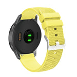 Cinturino per orologio in silicone con fibbia in argento butterato per Huawei Watch / Samsung Galaxy Watch, 20mm, 22mm