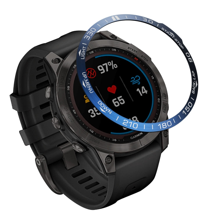 Copertura dell'anello della lunetta del quadrante dello smartwatch, For Garmin Fenix 7, For Garmin Fenix 7S